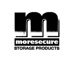 m moresecure STORAGE PRODUCTS