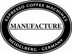 MANUFACTURE ESPRESSO COFFEE MACHINES HEIDELBERG GERMANY