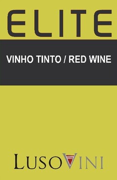 ELITE VINHO TINTO / RED WINE LUSOVINI