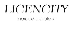 LICENCITY marque de talent