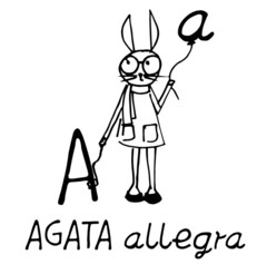 A a AGATA allegra