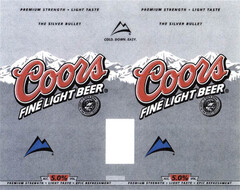 Coors FINE LIGHT BEER Coors FINE LIGHT BEER