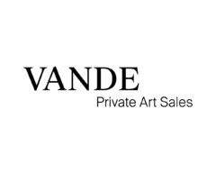 VANDE PRIVATE ART SALES