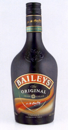 BAILEYS' The ORIGINAL IRISH CREAM R.A. Bailey LIQUEUR