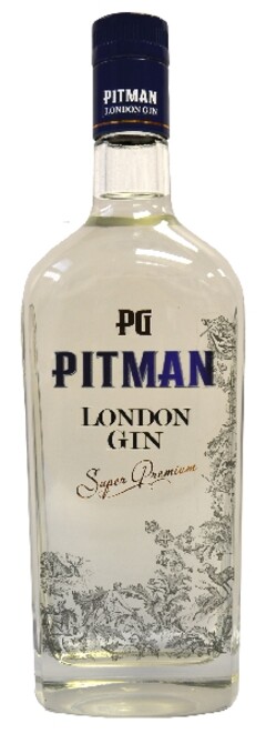 PG PITMAN LONDON GIN Super Premium