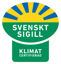 SVENSKT SIGILL KLIMAT CERTIFIERAD