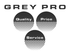 GREY PRO, Quality, Price, Service