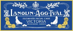 LANOLIN-ÄGG-TVÅL Eggwhite Facial Care VICTORIA Helsingborg Sweden