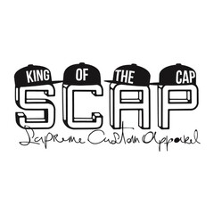 SCAP KING OF THE CAP SUPREME CUSTOM APPAREL