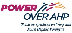 POWER OVER AHP Global perspectives on living with Acute Hepatic Porphyria