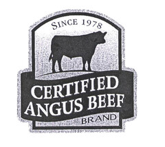 SINCE 1978 CERTIFIED ANGUS BEEF BRAND