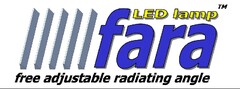 fara-LED lamp
free adjustable radiating angle