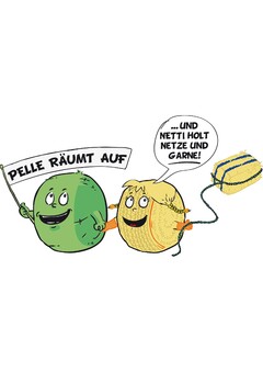 PELLE RÄUMT AUF ...UND NETTI HOLT NETZE UND GARNE!