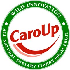 CaroUp WILD INNOVATION ALL NATURAL DIETARY FIBERS FROM FRUIT