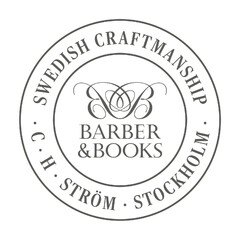 BARBER & BOOKS SWEDISH CRAFTMANSHIP C H STRÖM STOCKHOLM