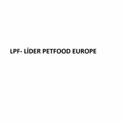 lpf- lider petfood europe