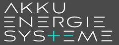 Akku Energie Systeme