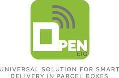 OPEN EIG UNIVERSAL SOLUTION FOR SMART DELIVERY IN PARCEL BOXES