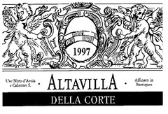 ALTAVILLA DELLA CORTE 1997 Uve Nero d'Avola e Cabernet S. Affinato in Barriques