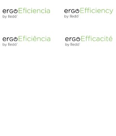 ERGOEFICIENCIA BY LLEDÓ, ERGOEFFICIENCY BY LLEDÓ, ERGOEFICIÊNCIA BY LLEDÓ, ERGOEFFICACITÉ BY LLEDÓ.