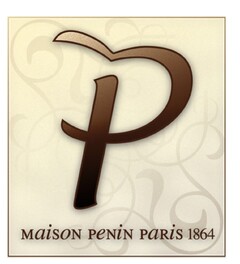 P MAISON PENIN PARIS 1864