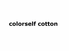 colorself cotton