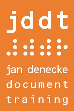 jddt jan denecke document training