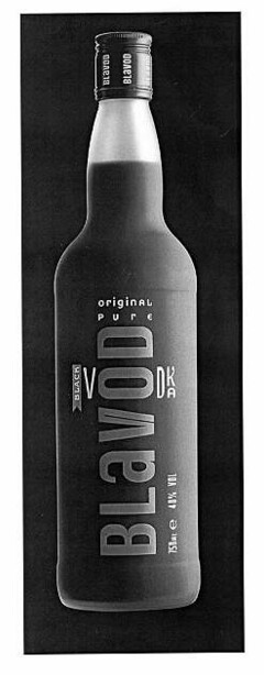 BLaVOD original pure BLACK VODKA