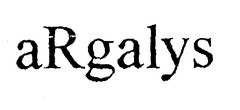 aRgalys