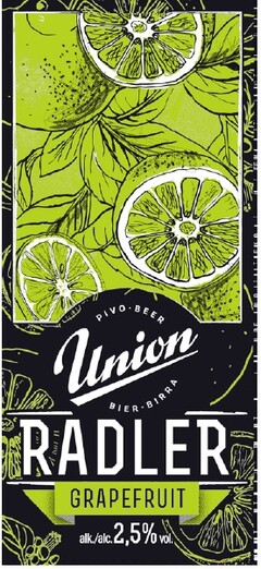 UNION RADLER GRAPEFRUIT