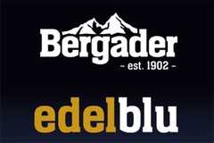 Bergader - est . 1902 - edelblu