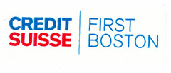 CREDIT SUISSE FIRST BOSTON