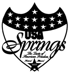 USA Springs The Taste of American Freedom