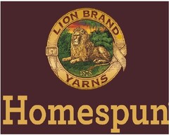 LION BRAND 1878 YARNS  Homespun