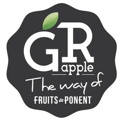 GR apple The way of FRUITS de PONENT