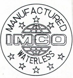 MANUFACTURED IMCO WATERLESS