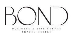 BOND Business & Life Events Travel Design