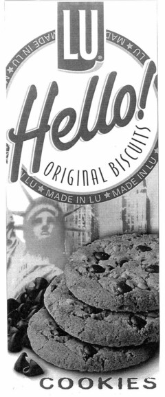 LU Hello! ORIGINAL BISCUITS MADE IN LU COOKIES