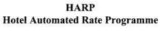 HARP Hotel Automated Rate Programme