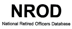 NROD National Retired Officers Database