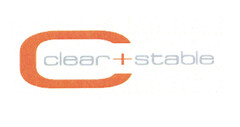 C clear+stable