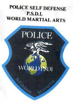 POLICE SELF DEFENSE P.S.D.I. WORLD MARTIAL ARTS POLICE WORLD PSDI Self Defense Instructor