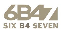 6B47 six B4 seven