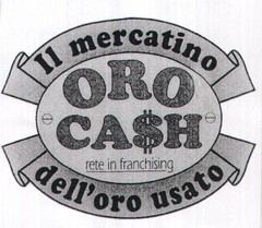 OROCASH IL MERCATINO DELL'ORO USATO rete in franchising