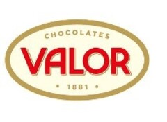 CHOCOLATES VALOR 1881