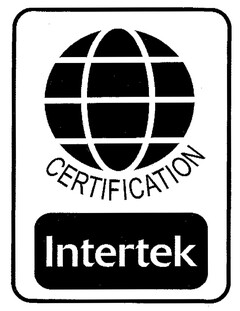 CERTIFICATION Intertek