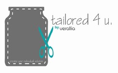 tailored 4 u, by verallia create your individual solution