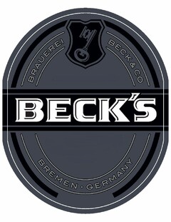 BECK'S BRAUEREI BECK&CO BREMEN GERMANY