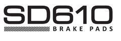 SD610 BRAKE PADS