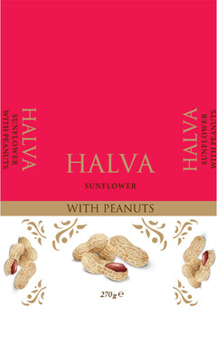 HALVA SUNFLOWER WITH PEANUTS